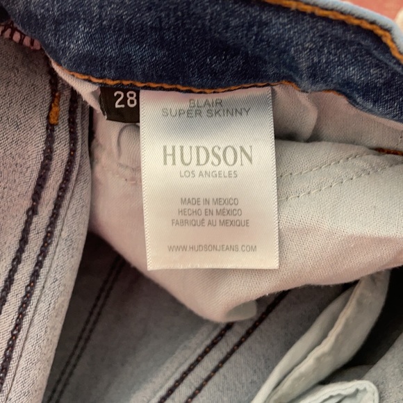 Hudson blair super skinny jeans size 28 - Picture 8 of 9